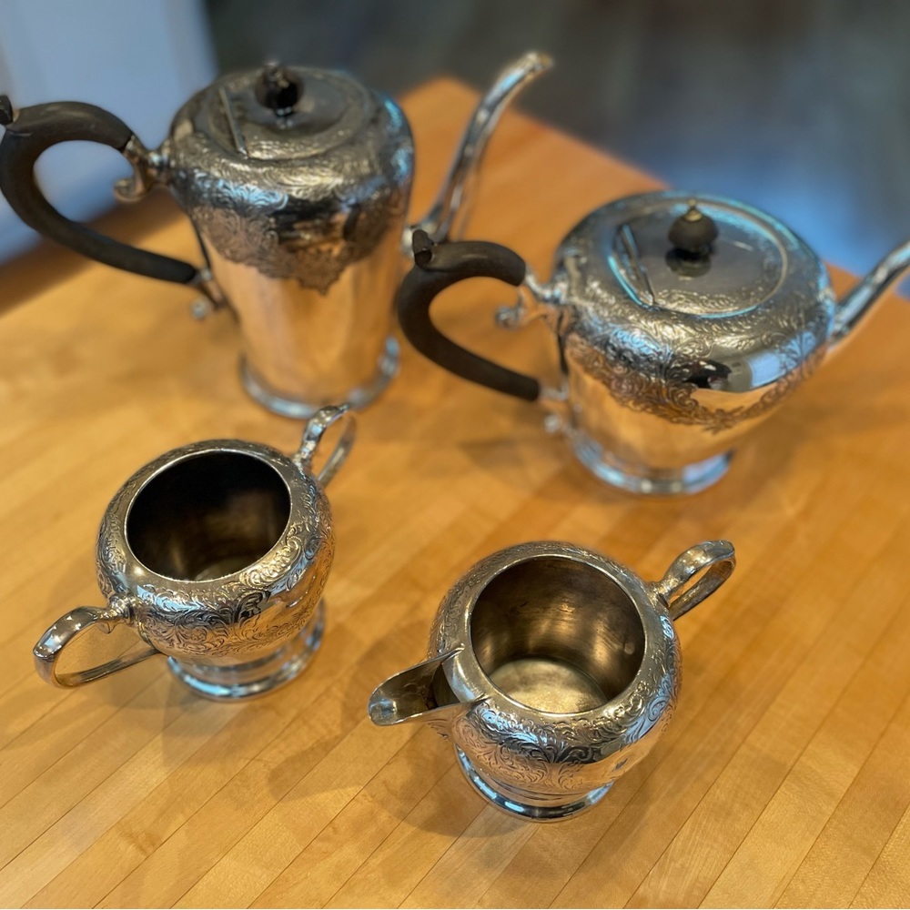 Vintage Silver Plated Tea / Coffee Set